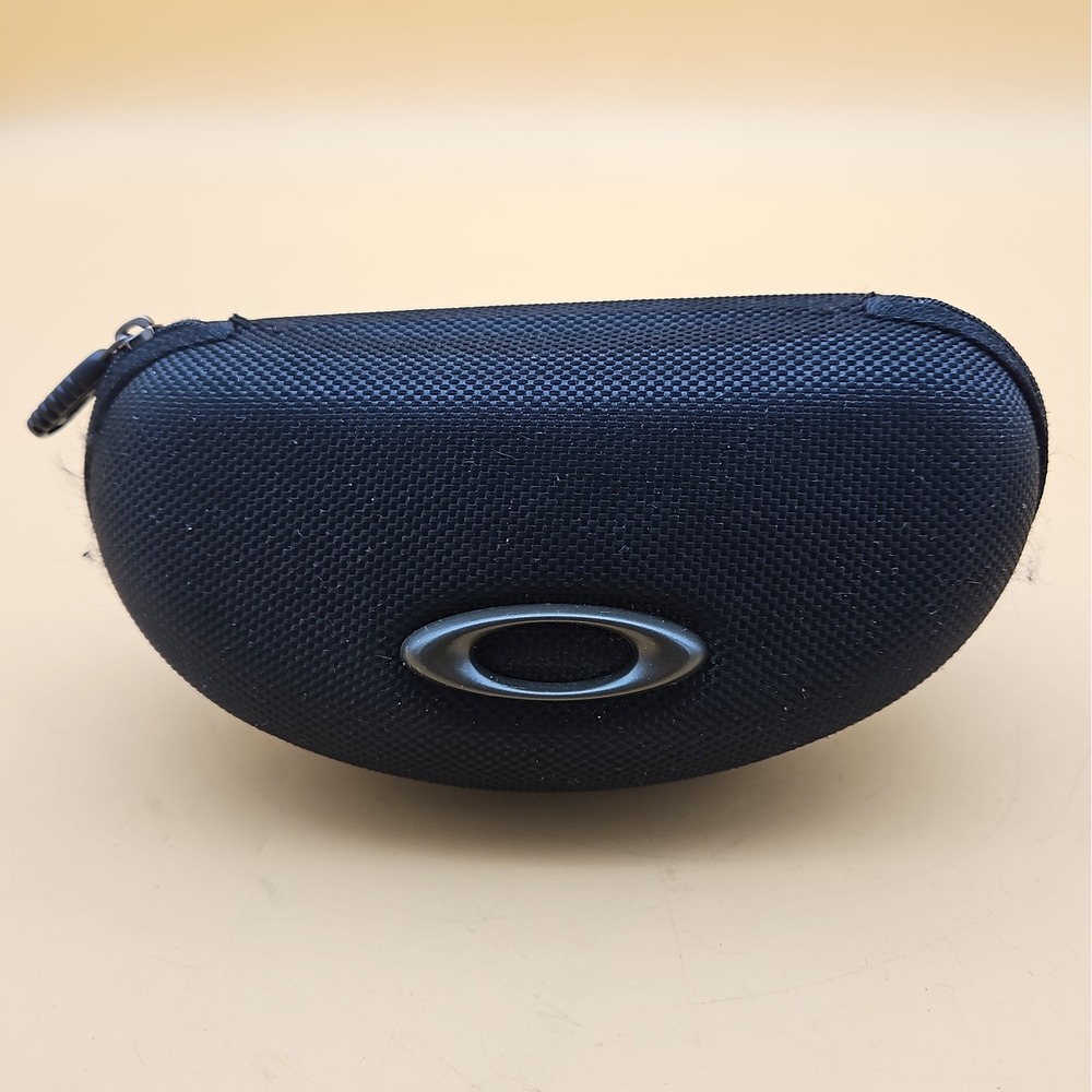 Oakley Vault Sunglasses Case Only Black Ballistic Nylon Zip-Around W/ Inserts